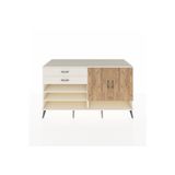 Dienni Kronos Konsol 4 Raflı 2 Çekmeceli 2 Kapaklı 176 x 59 x 99 cm Aytaşı - Aytaşı - Çam