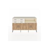 Dienni Kronos Konsol 4 Raflı 4 Çekmeceli 4 Kapaklı 176 x 59 x 99 cm Aytaşı - Aytaşı - Çam