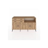 Dienni Kronos Konsol 4 Raflı 4 Çekmeceli 4 Kapaklı 176 x 59 x 99 cm Çam - Çam