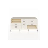 Dienni Kronos Konsol 4 Raflı 5 Çekmeceli 3 Kapaklı 220 x 59 x 99 cm Aytaşı - Aytaşı - Aytaşı