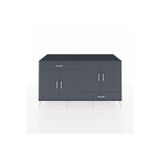 Dienni Kronos Konsol 5 Raflı 2 Çekmeceli 4 Kapaklı 176 x 59 x 99 cm Antrasit - Antrasit