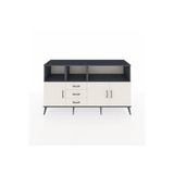 Dienni Kronos Konsol 5 Raflı 3 Çekmeceli 3 Kapaklı 176 x 59 x 99 cm Aytaşı - Antrasit