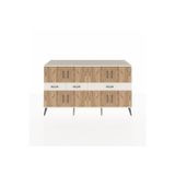 Dienni Kronos Konsol 5 Raflı 3 Çekmeceli 8 Kapaklı 176 x 59 x 99 cm Aytaşı - Aytaşı - Çam