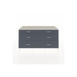 Dienni Kronos Konsol 6 Çekmeceli 176 x 59 x 99 cm Çam - Aytaşı - Antrasit