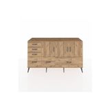 Dienni Kronos Konsol 6 Raflı 3 Çekmeceli 4 Kapaklı 176 x 59 x 99 cm Çam - Çam