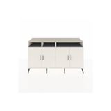 Dienni Kronos Konsol 6 Raflı 4 Kapaklı 176 x 59 x 99 cm Aytaşı - Aytaşı - Antrasit