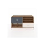 Dienni Kronos Konsol 7 Raflı 1 Çekmeceli 2 Kapaklı 176 x 59 x 99 cm Aytaşı - Antrasit - Çam