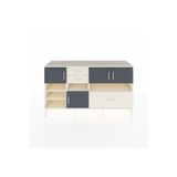 Dienni Kronos Konsol 7 Raflı 3 Çekmeceli 4 Kapaklı 176 x 59 x 99 cm Aytaşı - Antrasit - Aytaşı