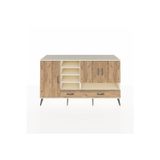 Dienni Kronos Konsol 8 Raflı 2 Çekmeceli 3 Kapaklı 176 x 59 x 99 cm Çam - Aytaşı
