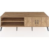 Dienni Kronos Tv Ünitesi 2 Raflı 2 Kapaklı 176X59X51 Çam-Çam/çam