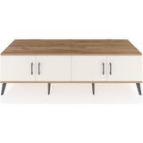 Dienni Kronos Tv Ünitesi 2 Raflı 4 Kapaklı 176X59X51 Aytaşı-Çam/çam