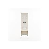 Dienni Mobilya Hyperion Dolap 3 Çekmeceli 44x44x134 Aytaşı-aytaşı Krem