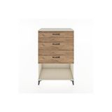 Dienni Mobilya Hyperion Dolap 3 Çekmeceli 88x44x134 Aytaşı-çam