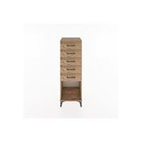 Dienni Mobilya Hyperion Dolap 5 Çekmeceli 44x44x134 Çam-çam