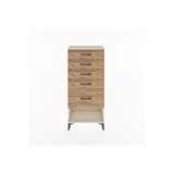 Dienni Mobilya Hyperion Dolap 5 Çekmeceli 60x44x134 Çam-aytaşı