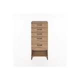 Dienni Mobilya Hyperion Dolap 5 Çekmeceli 60x44x134 Çam-çam