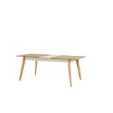 Dienni Terra Modern Açılabilir Yemek Masası (Sandalye Dahil Değil)- 160-202 Cm Genişleyebilir - 6-8 Kişilik Fonksiyonel Salon Ve Mutfak Masası Teşhir