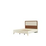 Dienni Terra Modern Çift Kişilik Karyola Ve Başlık Seti(Yatak Dahil Değil) - 160X200 Cm Yatak Uyumlu - 175 Cm Geniş Tasarım Başlıklı Yatak İskele