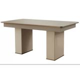 Dienni Truva Modern Açılabilir Yemek Masası - 160-200 Cm Genişleyebilir Salon Masası - 6-8 Kişilik Fonksiyonel Mutfak Ve Yemek Masası (Sandalye Dahil Değildir)