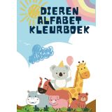 Dieren alfabet kleurboek: Leer en teken
