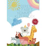 Dieren alfabet nummer kleurboek: Leer en teken: Kleurplaten, leren schrijven