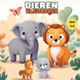 Dieren Kleurboek voor Kinderen (4-8 jaar): Leuke en leerzame dierillustraties om in te kleuren
