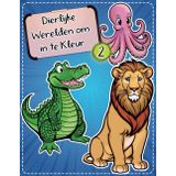 Dierlijke Werelden om in te Kleur Deel 2: Dieren Kleurboek voor Kinderen van 5 tot 12 Jaar met Achtergronden en Geweldige Ontwerpen