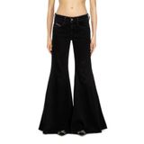 Diesel 1970 D-BLEESS SİYAH KADIN FLARE JEAN PANTOLON