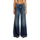 Diesel 1978 D-AKEMI KOYU MAVI KADIN FLARE JEAN PANTOLON