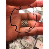 Diesel 47 Mm Saat Camı - Diesel Dz Serisi Mineral Kristal Cam