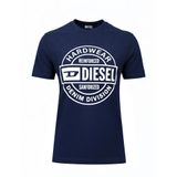 Diesel A19701-RHQBH-81E Erkek Tişört Lacivert