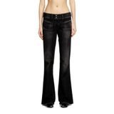 Diesel D-HUSH SİYAH KADIN BOOTCUT JEAN PANTOLON