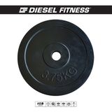 Diesel Fitness Kauçuk Kaplı 3,75 kg Ağırlık Plakası
