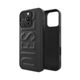 Diesel iPhone 16 Pro Max Uyumlu 3D Biscotto Kılıf - Siyah