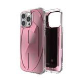Diesel iPhone 16 Pro Max Uyumlu Oval D Aynalı (Mirror) Kılıf - Pembe