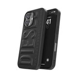 Diesel iPhone 16 Uyumlu 3D Biscotto Kılıf - Siyah