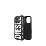 Diesel Iphone 17 Destekli Core Kalıplı Beyaz Magsafe Uyumlu Telefon Kılıfı - Siyah