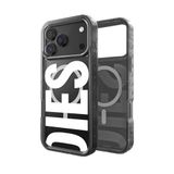 Diesel iPhone 17 Pro Max Uyumlu Magsafe Destekli Biscotto Bumper Kılıf - Siyah