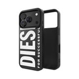 Diesel iPhone 17 Pro Uyumlu Magsafe Destekli Core Kalıplı Kılıf - Siyah/Beyaz
