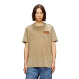 Diesel KAHVE LOGOLU ERKEK T-SHIRT