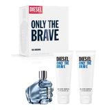 Diesel Only The Brave EDT 125 ml ve Shower Gel 2 x 75 ml Erkek Parfüm Seti