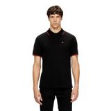 Diesel SİYAH LOGOLU ERKEK POLO T-SHIRT