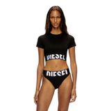 Diesel SİYAH LOGOLU KADIN T-SHIRT