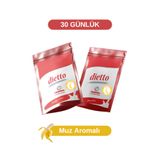 Dietto 30 Günlük Muz Aromalı Set - L Carnitine Katkılı