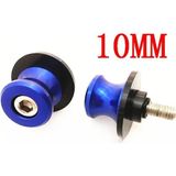 Difa Motosiklet Arka Sehpa Kaldirma Aparati Şase Korumalı 10MM - Mavi