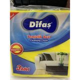 Difaş 3 Lü Temizlik Bezi - Sarı - Standart