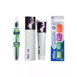 Difaş Pro Clinic Stıl Bambu Diş Fırçası+Foramen Beyazlatıcı Diş Macunu 125 Gr+Difaş Diş Fırçası Kepi 4'Lü