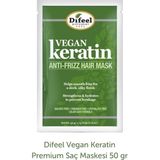 Difeel Vegan Keratin Premium Saç Maskesi 50 G - Yeşil