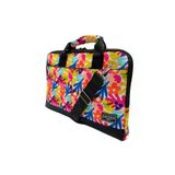 Differ 13-14'' Inç Sulu Boya Desen Omuz Askılı Ve Çapraz Notebook Laptop Macbook Çantası