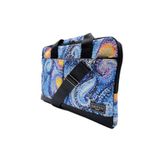 Differ 13-14'' Inç Van Gogh Desen Omuz Askılı Ve Çapraz Notebook Laptop Macbook Çantası